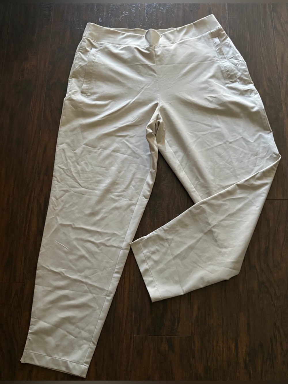 Calvin Klein Performance Cream Textured Pants